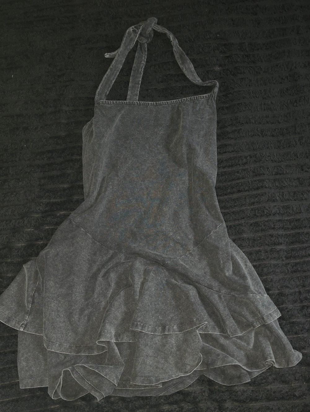 Hot Topic ruffle halter dress XL - Picture 2 of 6